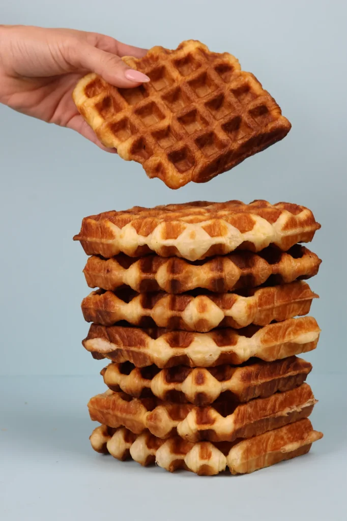 Ganache croffle loaded with toppings