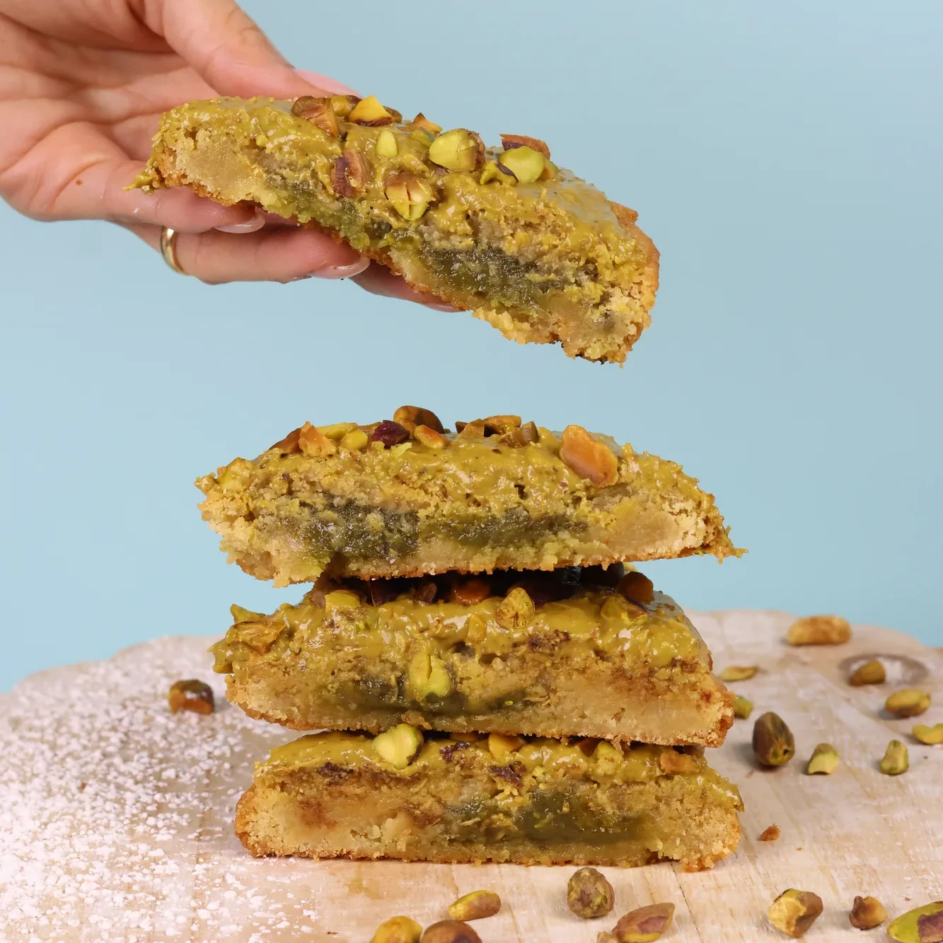 Dubai Pistacho Kataifi cookie from Ganache